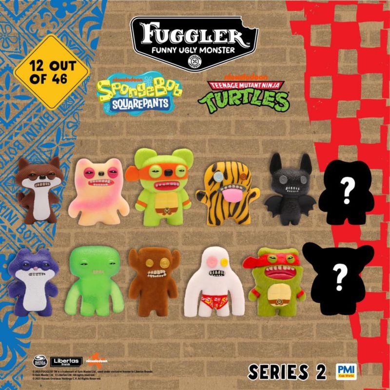Juego de 12 figuras coleccionables P.M.I. Serie Fuggler 2