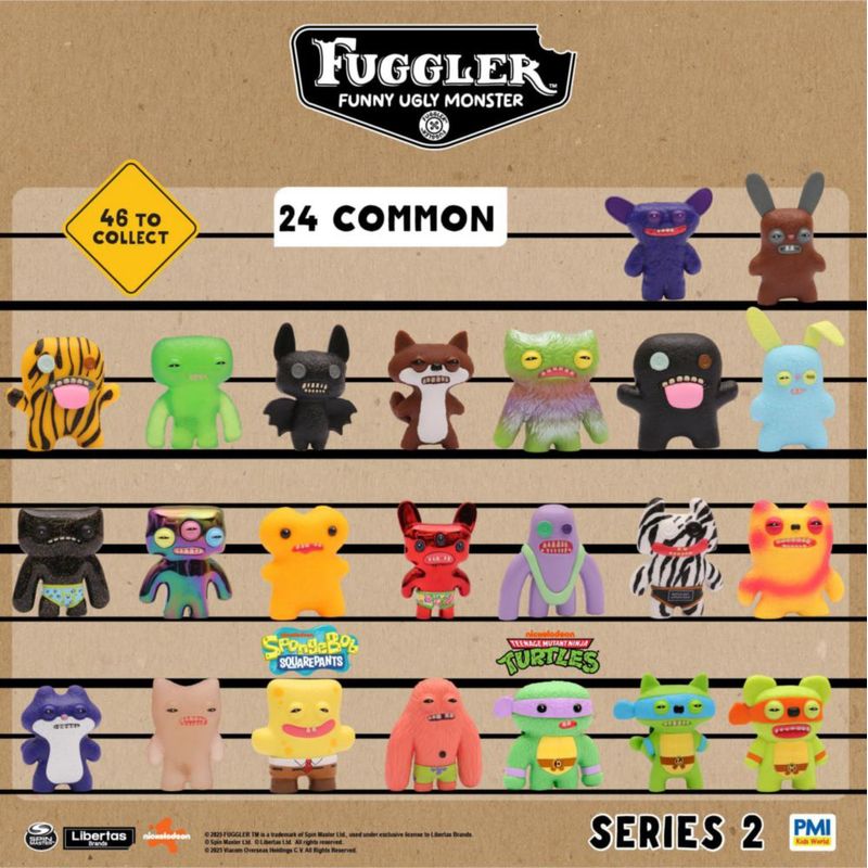 Juego de 12 figuras coleccionables P.M.I. Serie Fuggler 2