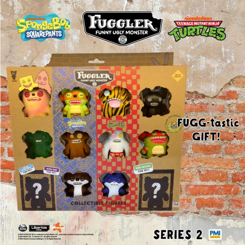 Juego de 12 figuras coleccionables P.M.I. Serie Fuggler 2