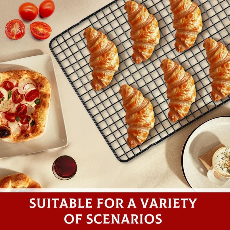 Juego de 3 bandejas para hornear Hunnycook + rejillas de acero al carbono