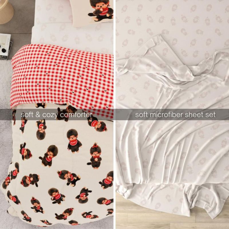 Juego de ropa de cama Franco Twin 5 piezas reversible