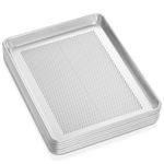 Bandeja para hornear GRIDMANN 33 × 46 cm paquete de 6 aluminio perforado