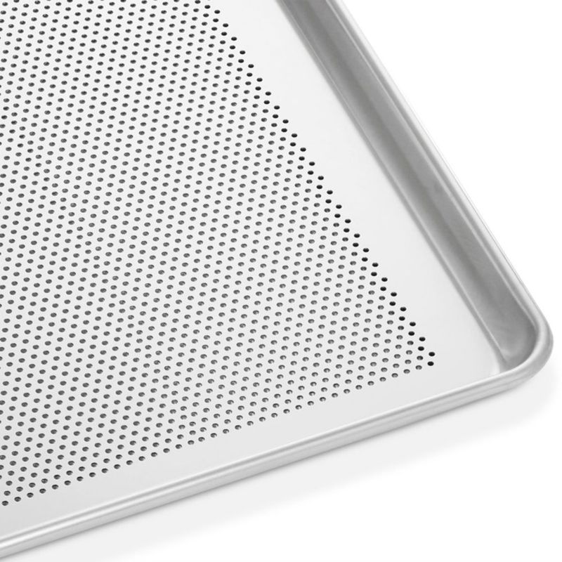 Bandeja para hornear GRIDMANN 33 × 46 cm paquete de 6 aluminio perforado