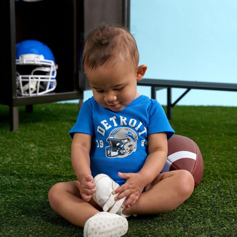 Body Gerber para Bebé Niño NFL Pack de 3 Lions 6 meses