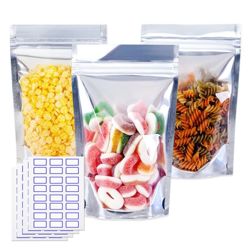 Bolsas Mylar Fumberlus 13x20 cm paquete de 100 con cierre reutilizable