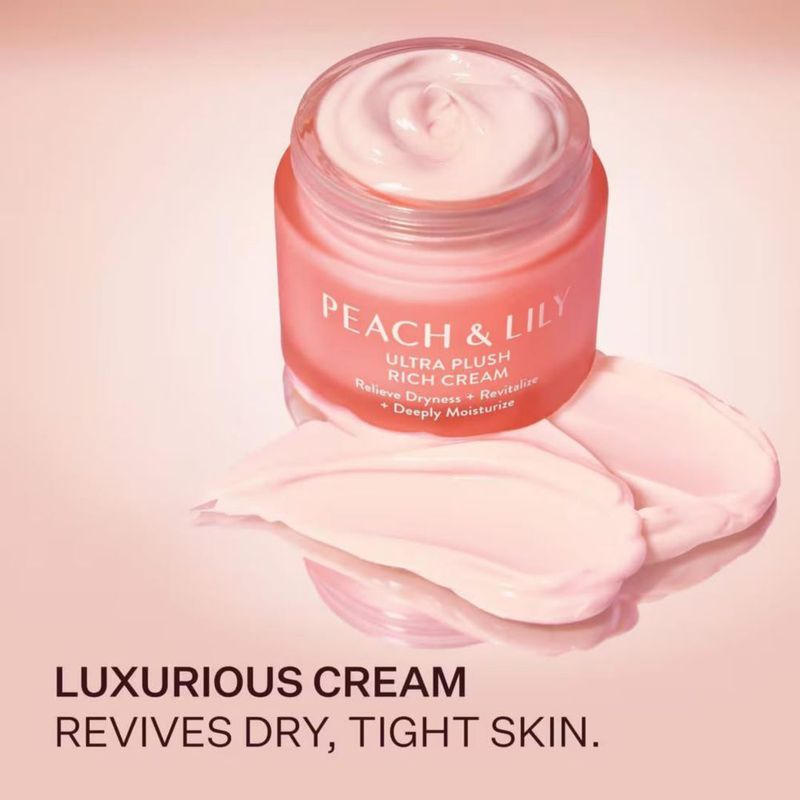 Crema Hidratante Ultra Plush Peach & Lily