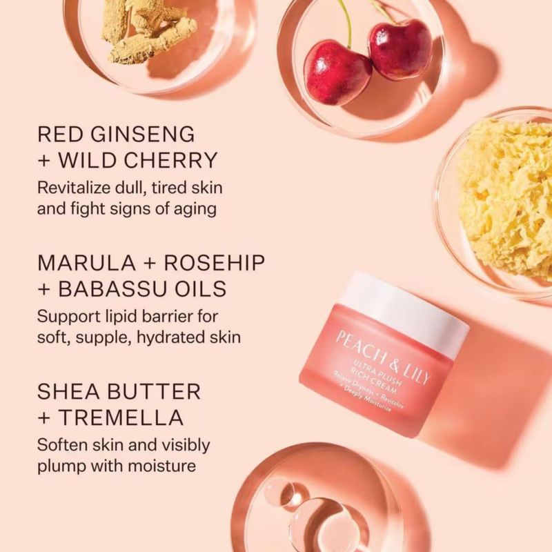 Crema Hidratante Ultra Plush Peach & Lily