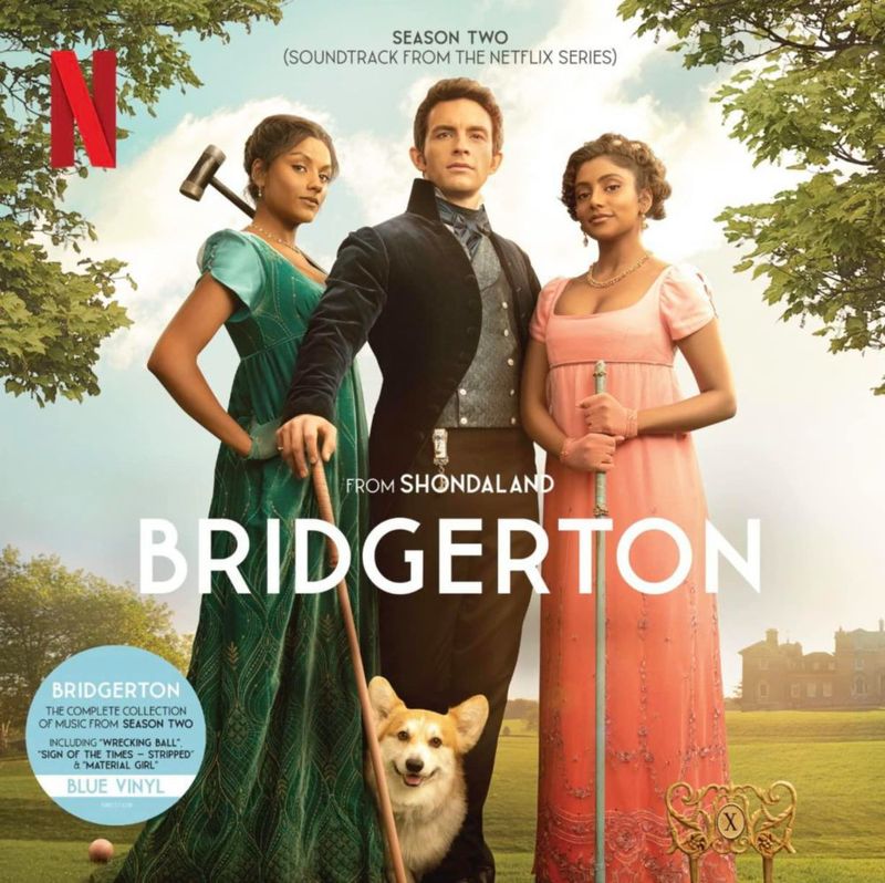 LP Capitol Music Group Bridgerton Temporada 2 Azul 2LP