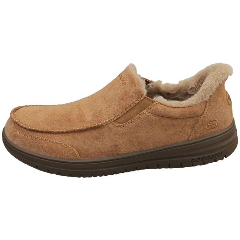 Pantufla Skechers Murette - Scofield Color Tostado Talla 10 (Mediana)