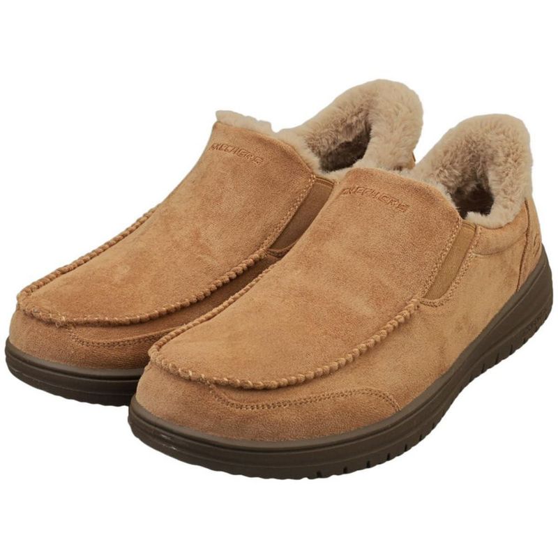 Pantufla Skechers Murette - Scofield Color Tostado Talla 10 (Mediana)