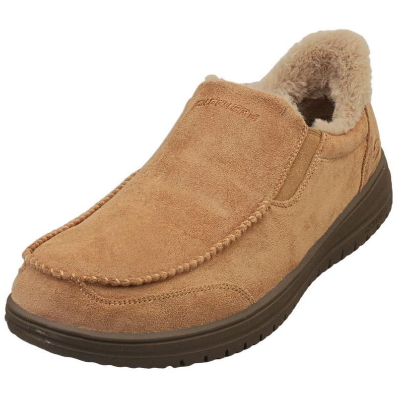 Pantufla Skechers Murette - Scofield Color Tostado Talla 10 (Mediana)