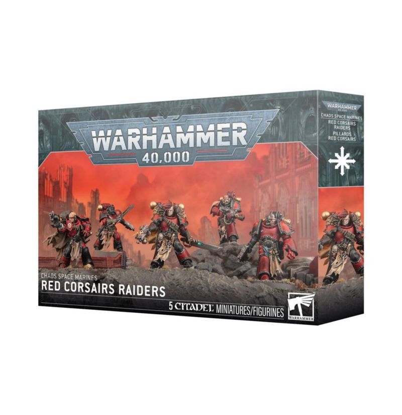 Set de 5 figuras Red Corsairs Raiders de Games Workshop