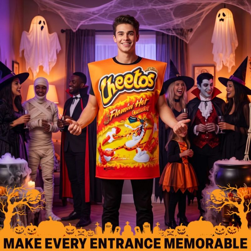 Disfraz Get Trend Cheetos Flamin' Hot para Adultos – Divertido