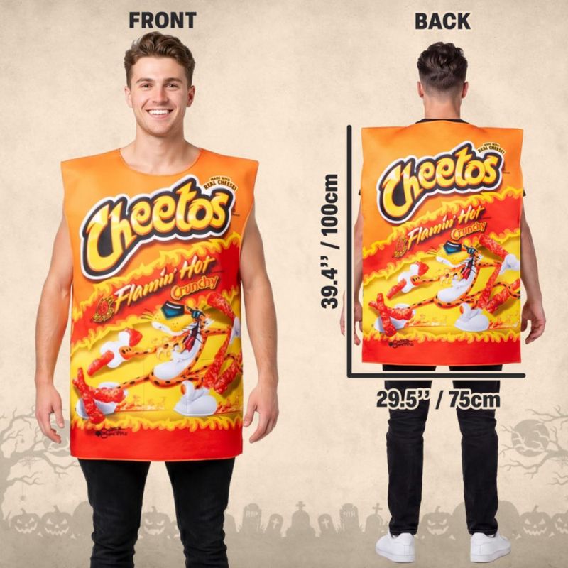 Disfraz Get Trend Cheetos Flamin' Hot para Adultos – Divertido