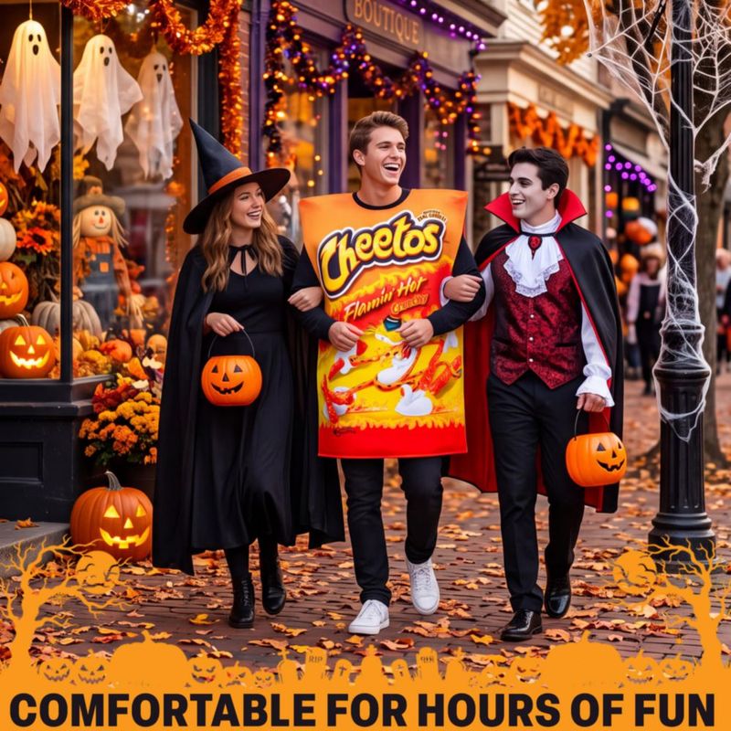 Disfraz Get Trend Cheetos Flamin' Hot para Adultos – Divertido