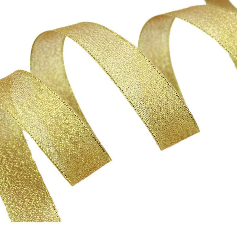 Cinta DAYEDZ 22 m Brillo Dorado 15 cm Pack de 2