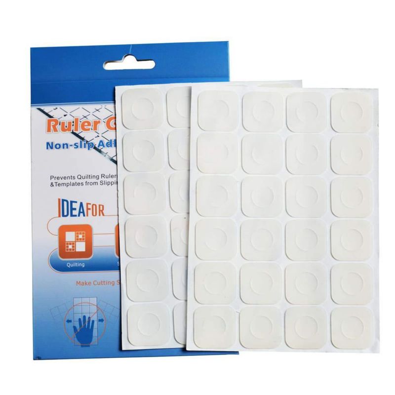 Gomas antideslizantes para regla WINGKIND 96 piezas 22 mm/12 mm 05 mm
