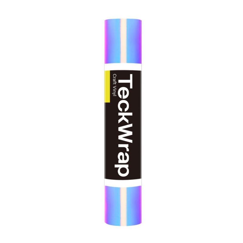 Vinilo TECKWRAP 30 cm x 152 cm Opal White holográfico cromo impermeable