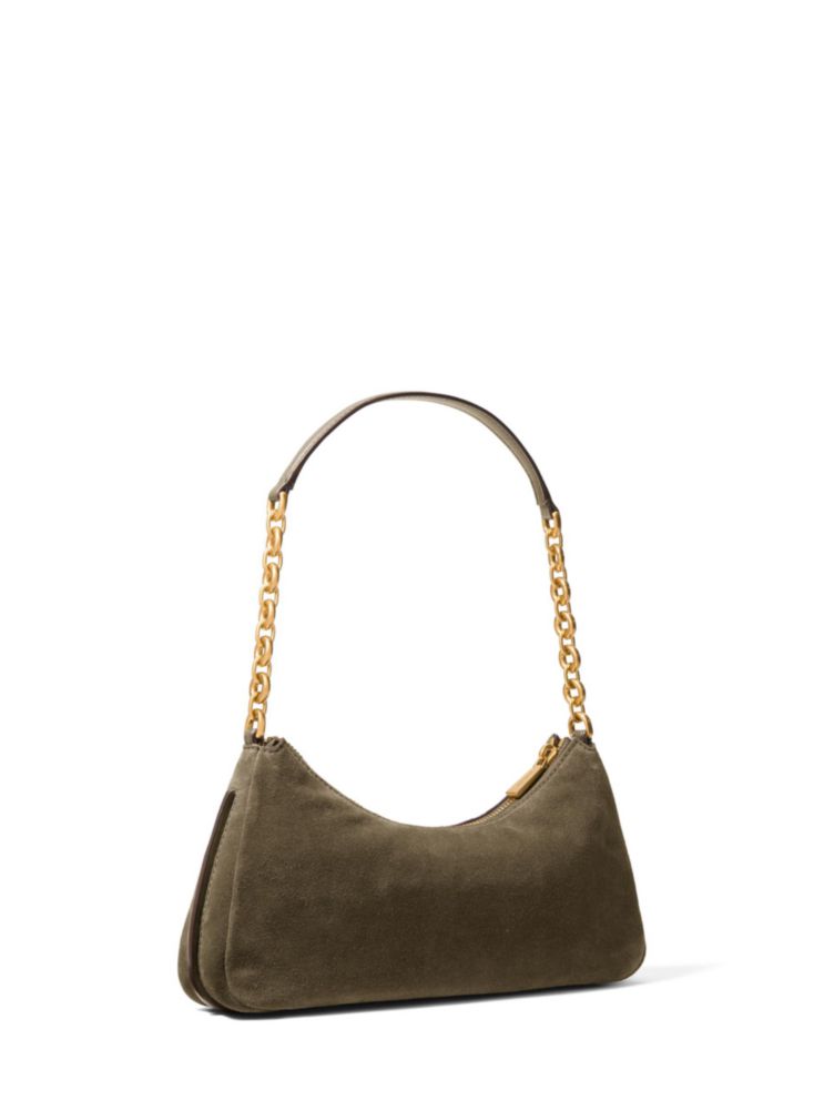 Bolso Michael Kors Nolita Mediano Loden Cuero de Ante
