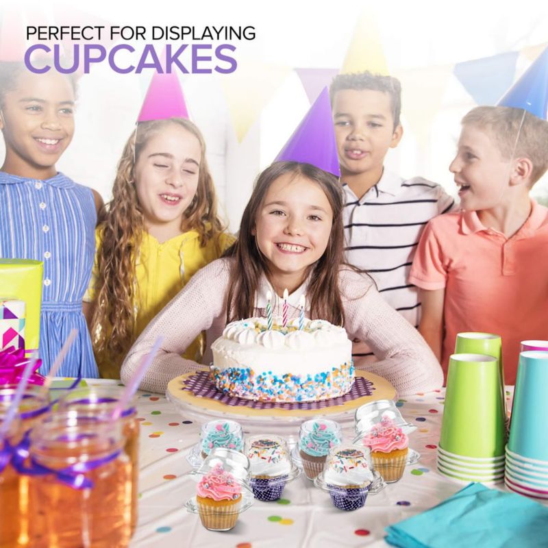 Contenedor para cupcakes Stock Your Home paquete de 200 unidades 95 cm