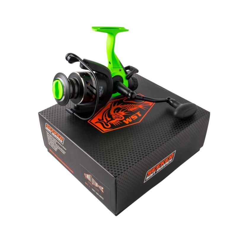 Carrete de Spinning Whisker Seeker Serie 60 Verde