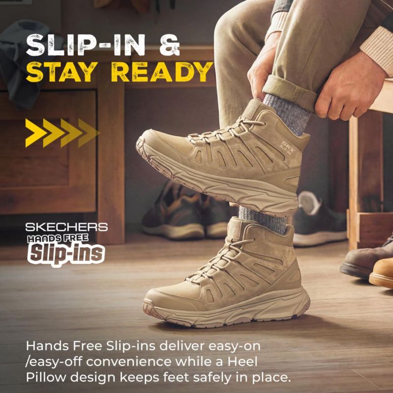 Bota de trabajo Skechers D'Lux Journey SR Slip‑Ins