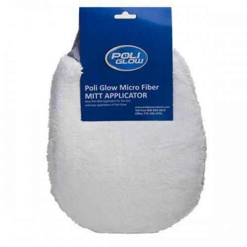 Toalla Guante Aplicador Poli Glow de Microfibra