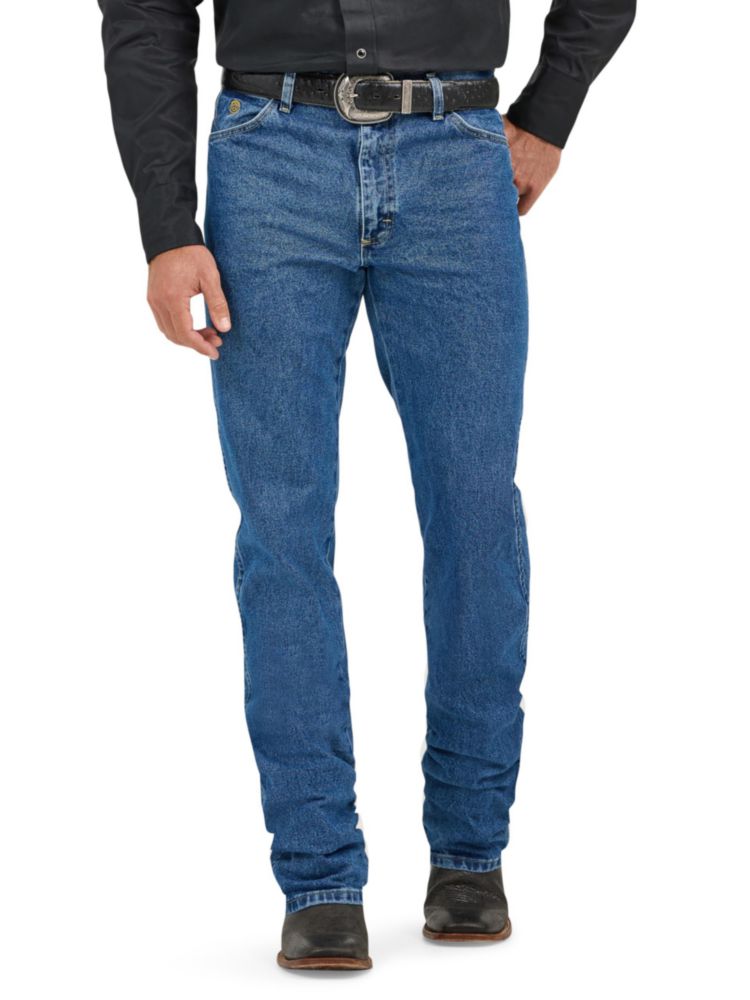 Jeans Wrangler George Strait 34W x 32L de denim stone
