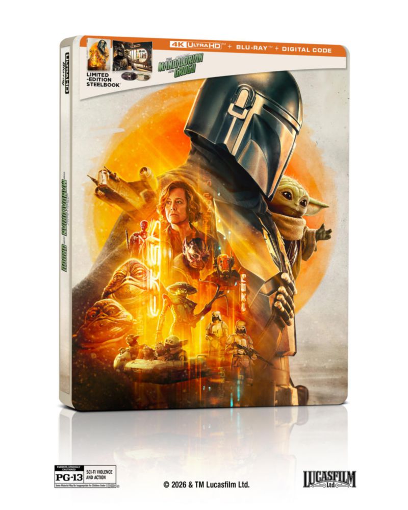 Película Disney The Mandalorian y Grogu – Edición Steelbook UHD/BD