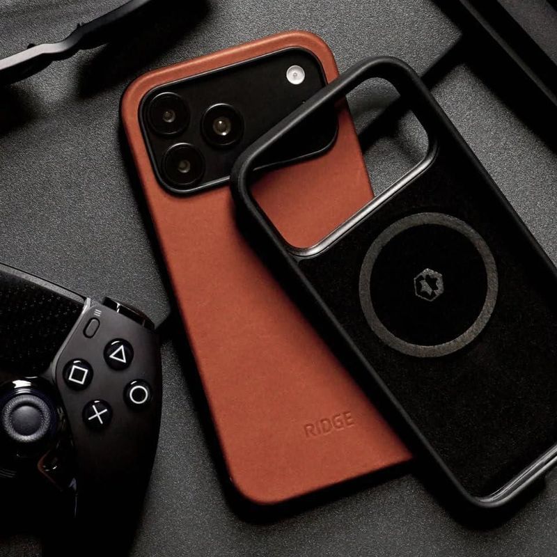 Funda The Ridge para iPhone 18 Pro MagSafe Marrón