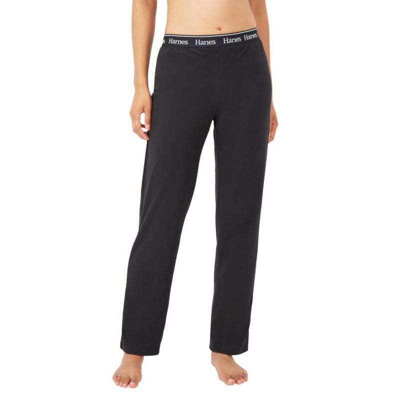 Pantalones Hanes Originals de Pierna Recta y Confort