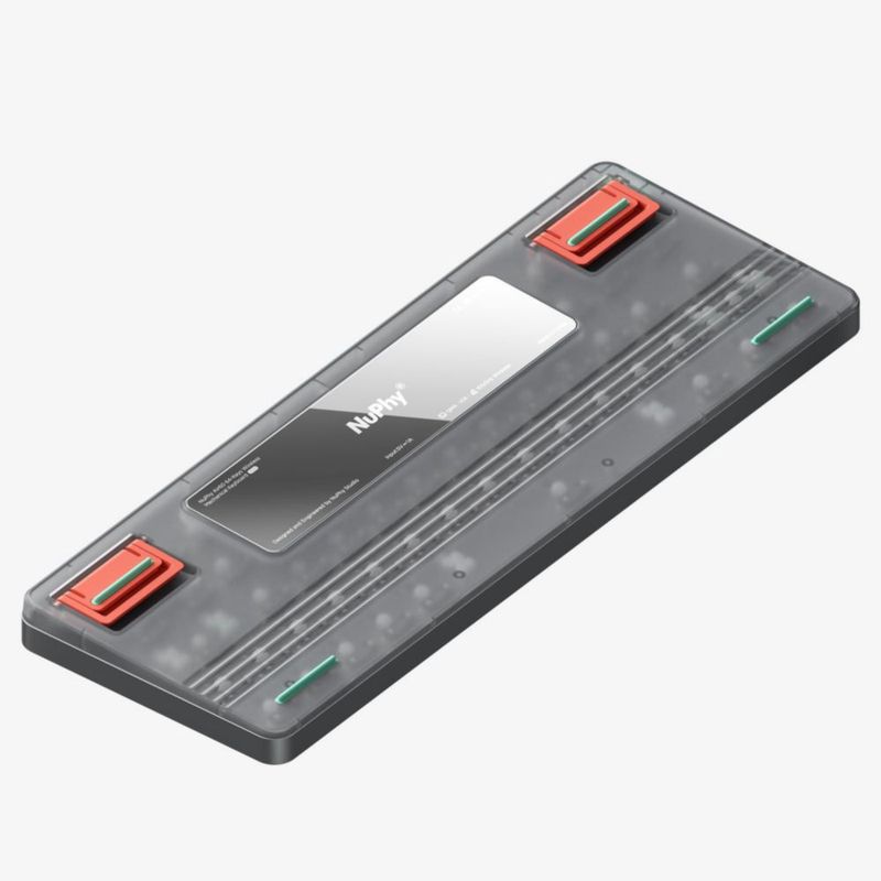 Teclado nuphy Air60 V2 inalámbrico 60 % con interruptores gris‑marrón