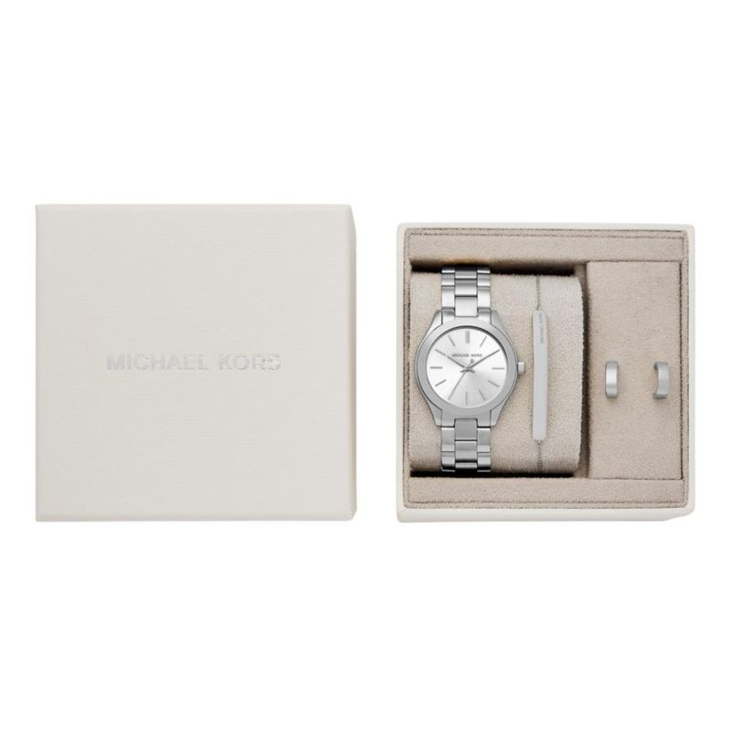 Reloj Michael Kors MK7563SET Juego de Regalo de Acero Inoxidable
