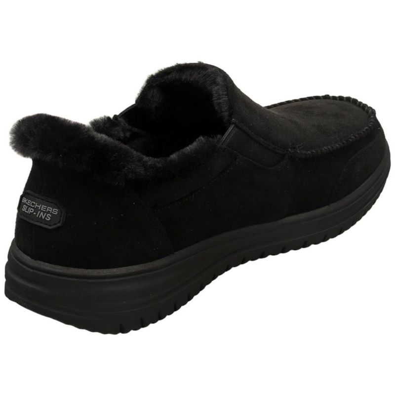 Pantufla Skechers Murette – Scofield negra talla 11 (mediana)