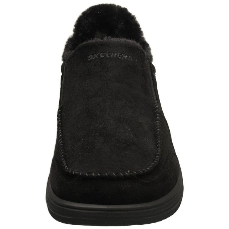 Pantufla Skechers Murette – Scofield negra talla 11 (mediana)