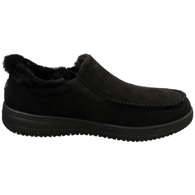 Pantufla Skechers Murette – Scofield negra talla 11 (mediana)