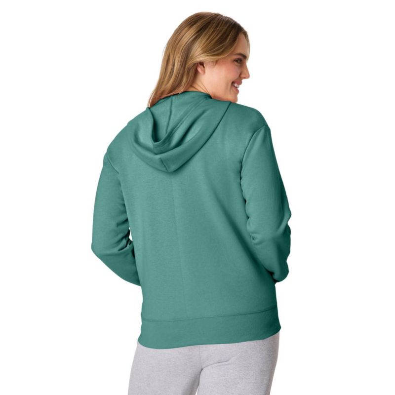 Sudadera con capucha de cremallera completa EcoSmart Fleece para mujer - Hanes