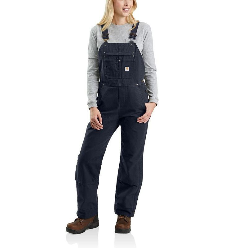OVEROL Carhartt Small Tall Navy Aislado de tela duck