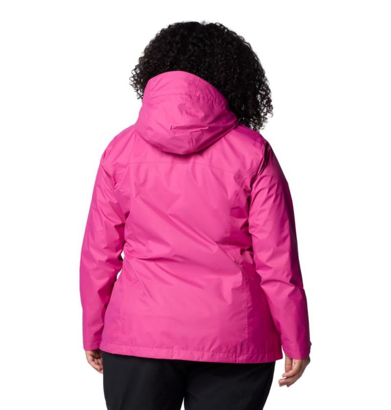 Chaqueta Columbia Arcadia II impermeable para mujer - Fucsia - XS