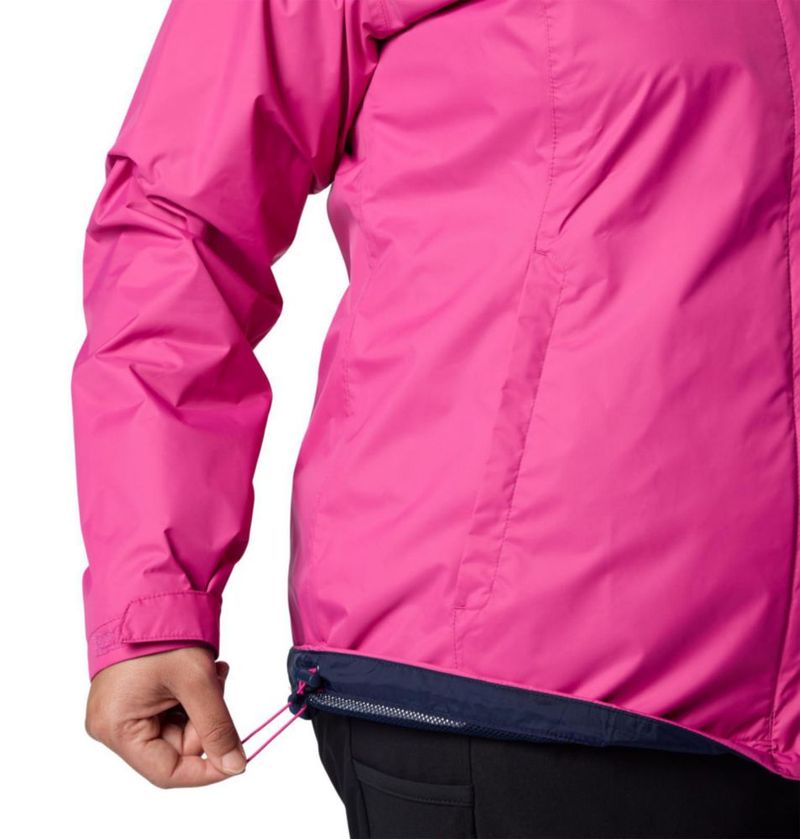 Chaqueta Columbia Arcadia II impermeable para mujer - Fucsia - XS