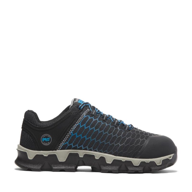 Zapato de trabajo Timberland PRO 7 negro/azul con puntera de aleación