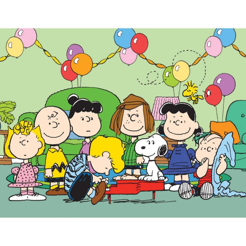 Rompecabezas de 100 piezas RoseArt Peanuts – Cumpleaños