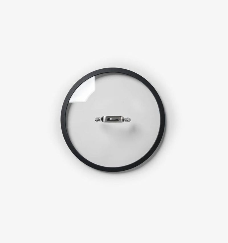 Tapa de Vidrio Misen 25 cm con Borde Antirrayado