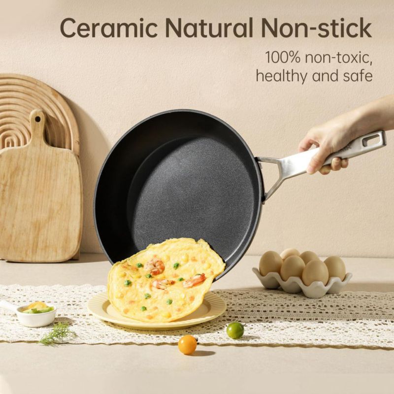 Sartén MsMk de 21 cm antiadherente con tapa