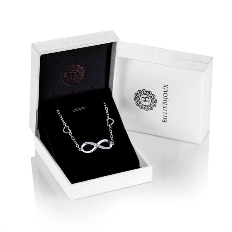 Pulsera de tobillo Billie Bijoux de Plata de Ley 925 con símbolo del infinito