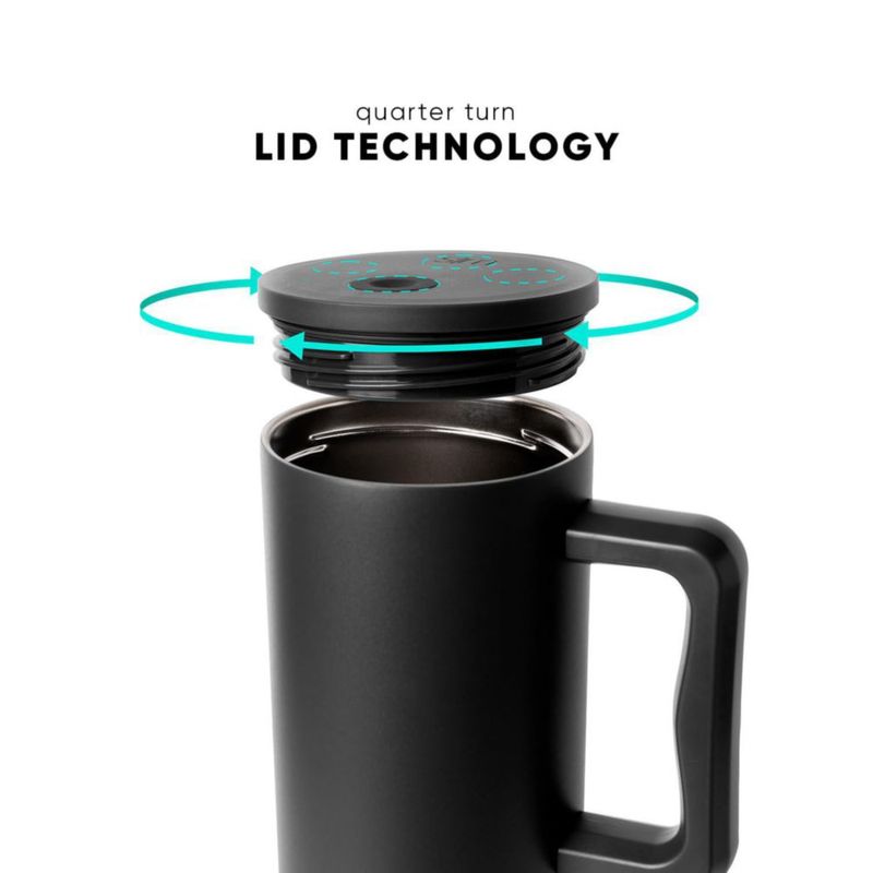 Vaso Térmico Simple Modern 1200 ml con Asa y Sorbete – Diseño Floral