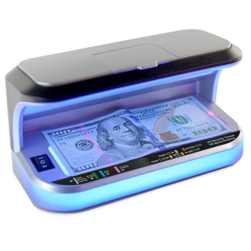 Detector de Billetes Falsos KHIPPUS K440 UV/Magnético/Lupa