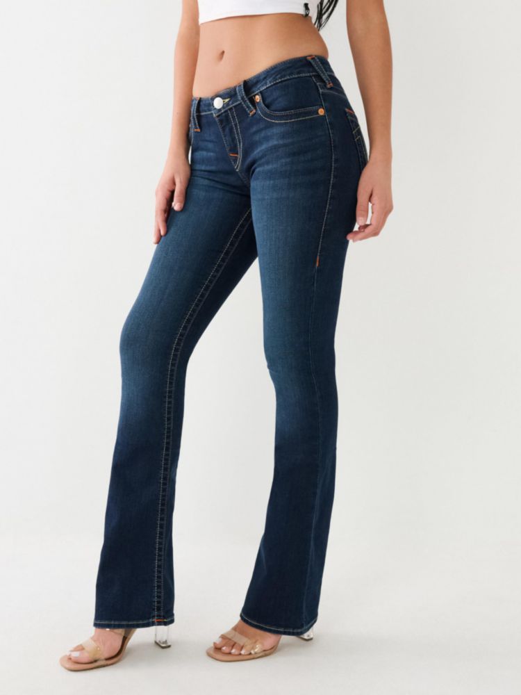 Jeans True Religion Becca Cintura Media 27 Indigo