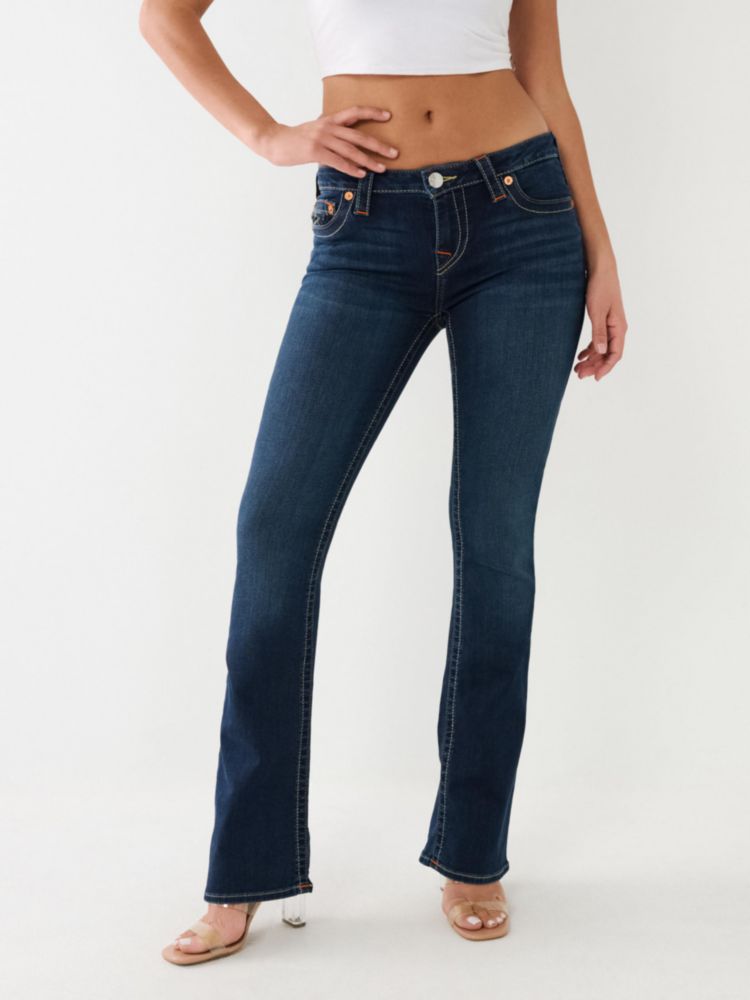 Jeans True Religion Becca Cintura Media 27 Indigo