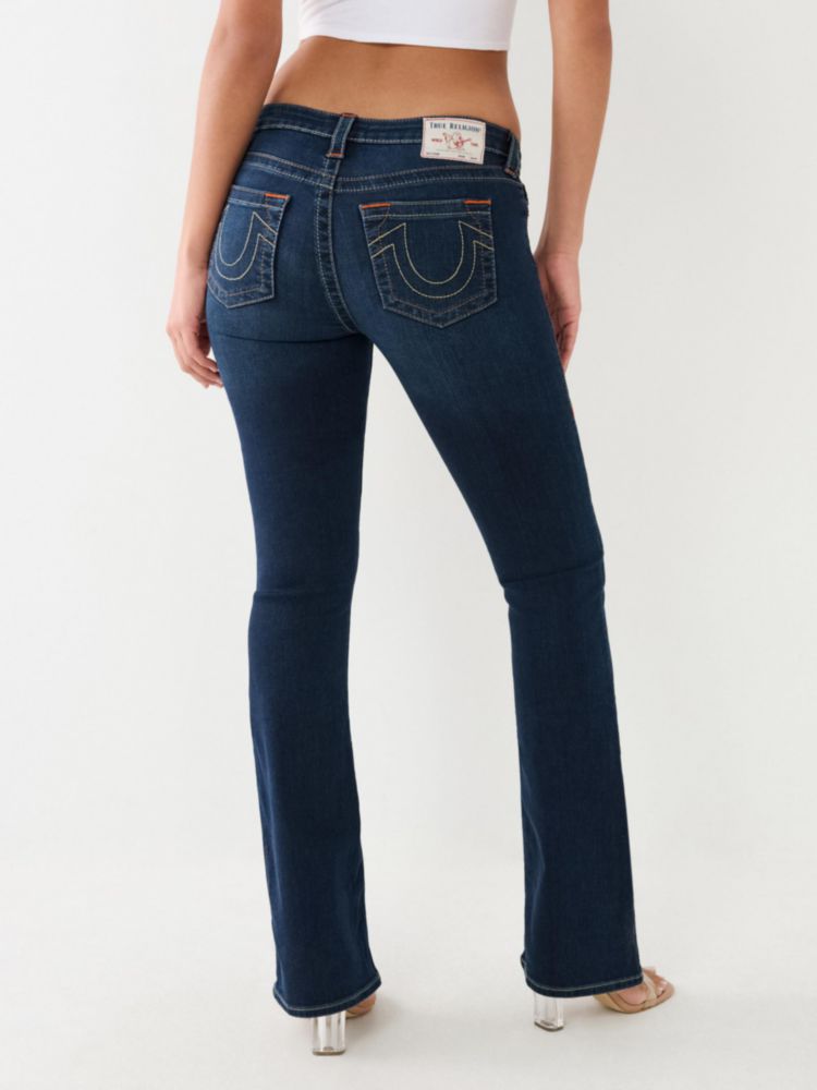 Jeans True Religion Becca Cintura Media 27 Indigo